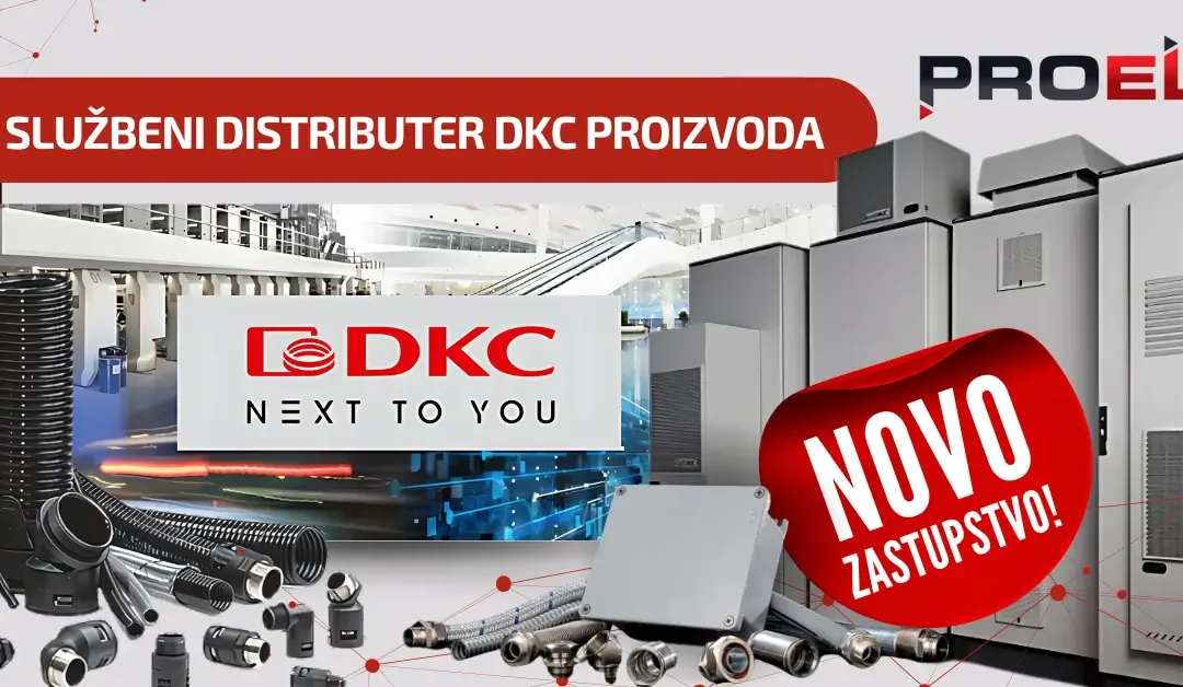 PROEL je službeni distributer DKC Europe proizvoda u Hrvatskoj