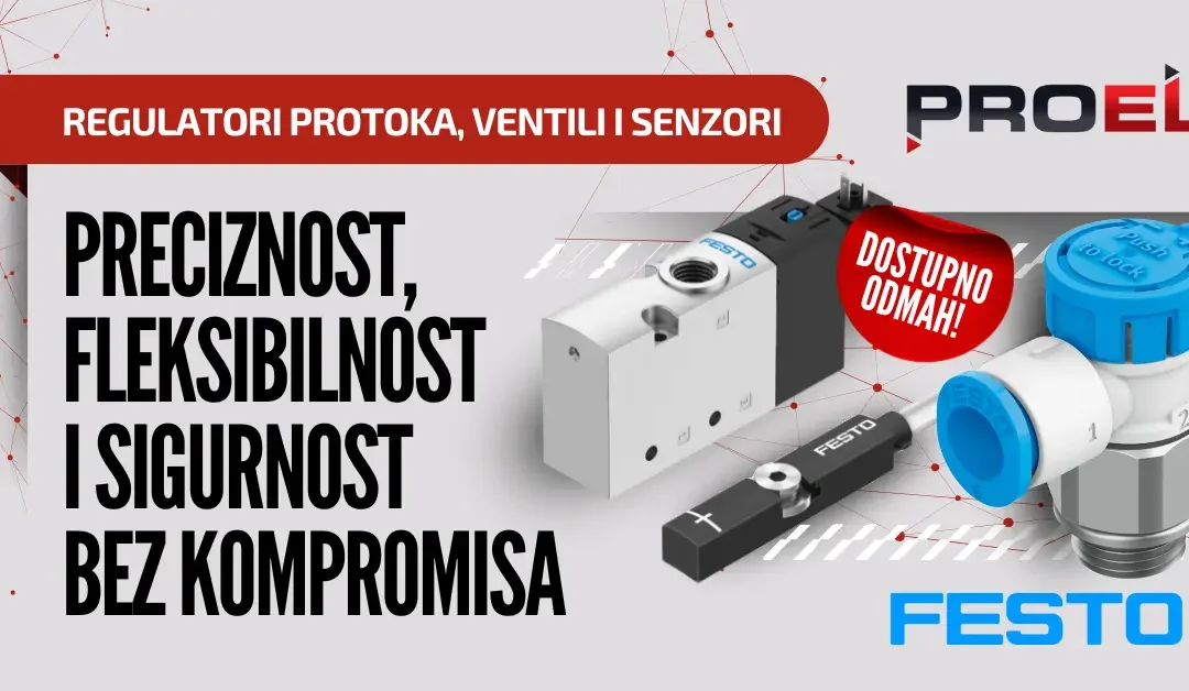 Festo rješenja za industrijsku automatizaciju: vrhunska preciznost, pouzdanost i efikasnost