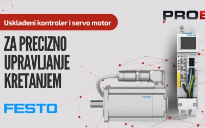 Festo CMMT-AS i EMMT-AS: usklađen kontroler i servo motor za precizno upravljanje kretanjem